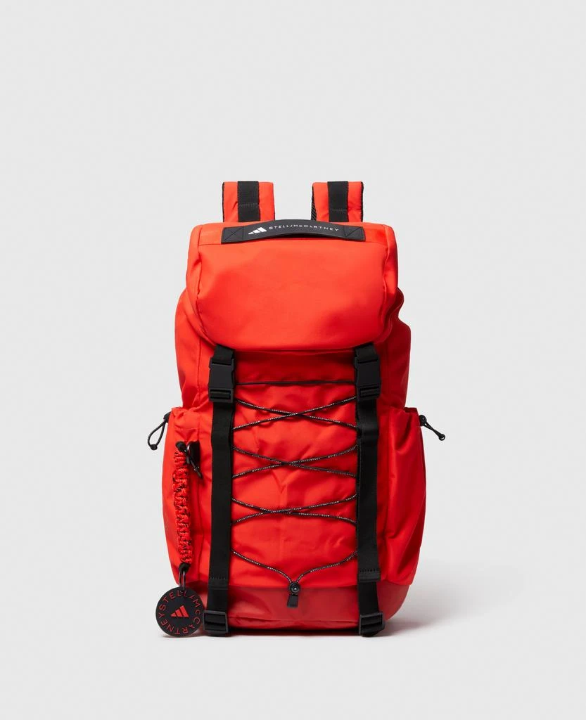 Stella McCartney Stella McCartney - Logo Padded Backpack, Woman, Active Red/Black 1