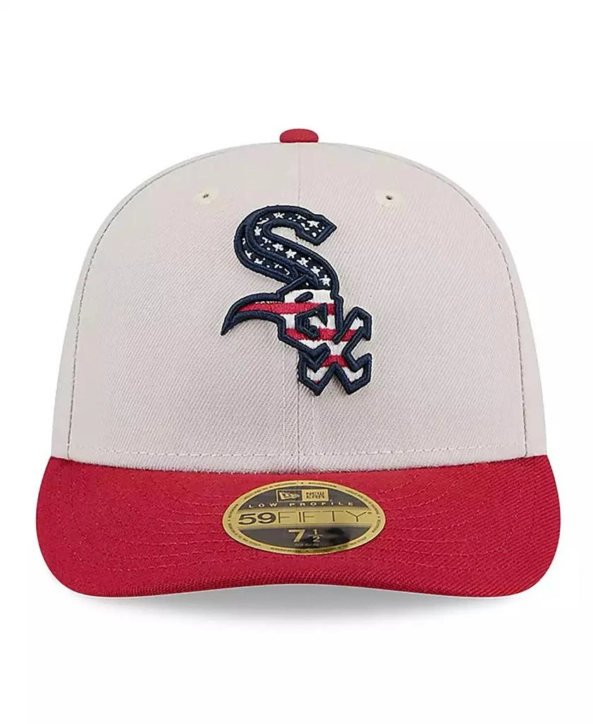 New Era Men's Red Chicago White Sox 2024 Fourth of July Low Profile 59FIFTY Fitted Hat 4