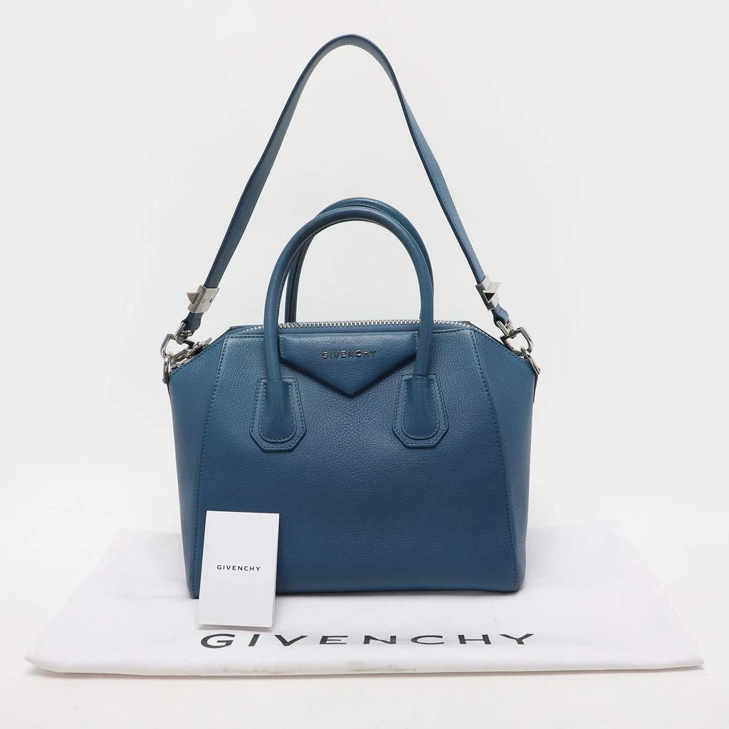 Givenchy Givenchy Blue Leather Small Antigona Satchel 11