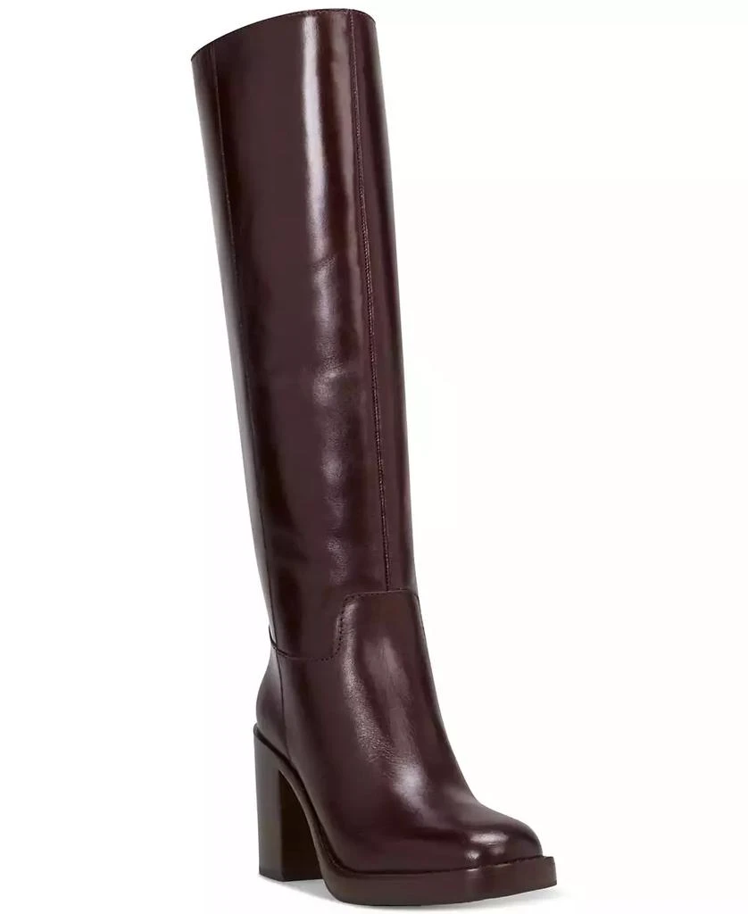 Vince Camuto Women's Gibi Wide-Calf Platform Knee-High Boots 1