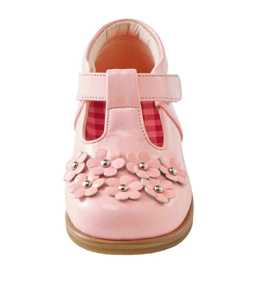 Miki House Velcro-Strap Flower Mary Janes 4