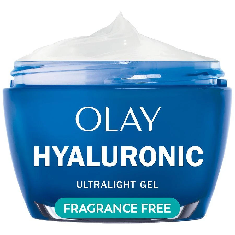 Olay Hyaluronic Acid Face Moisturizer, Instant Hydration for Women No Scent 1