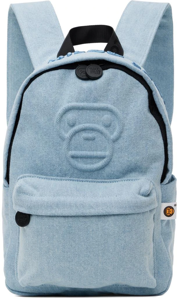 Bape Blue Baby Milo Denim Mini Backpack 1
