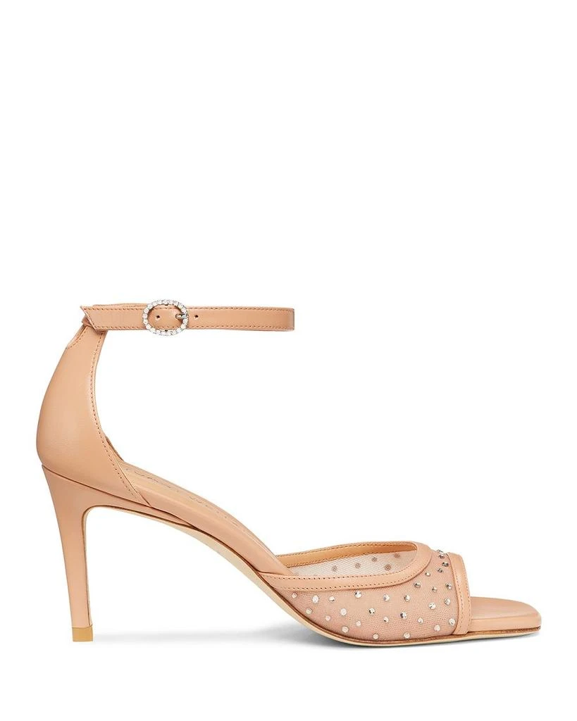 Stuart Weitzman Women's Nudistia 75 Embellished Sandals 2