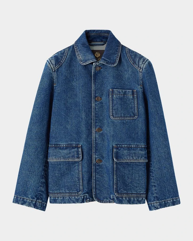 Loro Piana Nichi Denim Silk Jacket