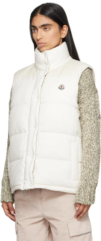 Moncler Off-White Verone Short Reversible Down Jacket 5