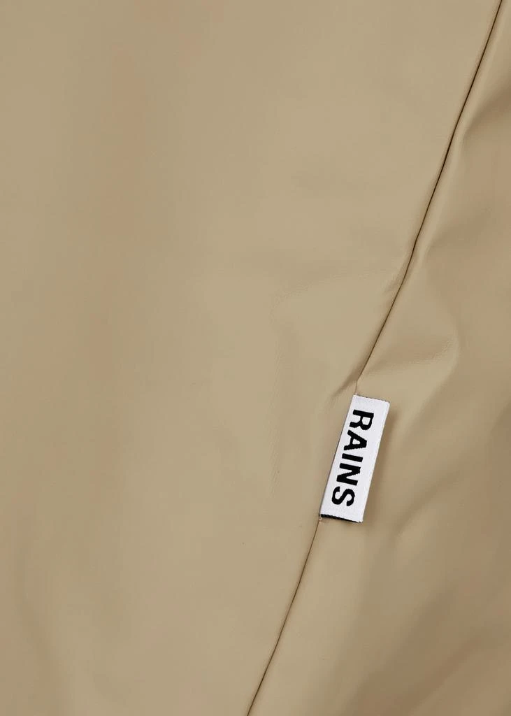 RAINS Fishtail hooded rubberised parka 5