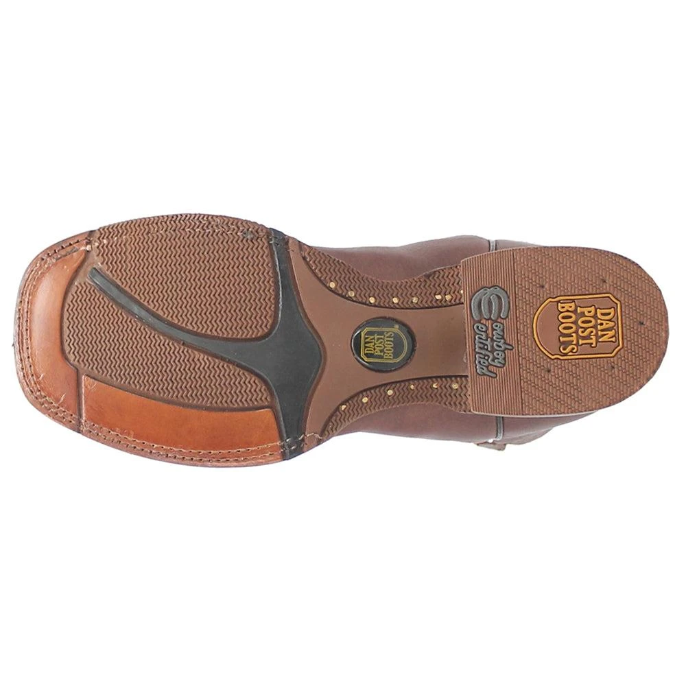 Dan Post Boots Milo Square Toe Pull On Cowboy Boots 5