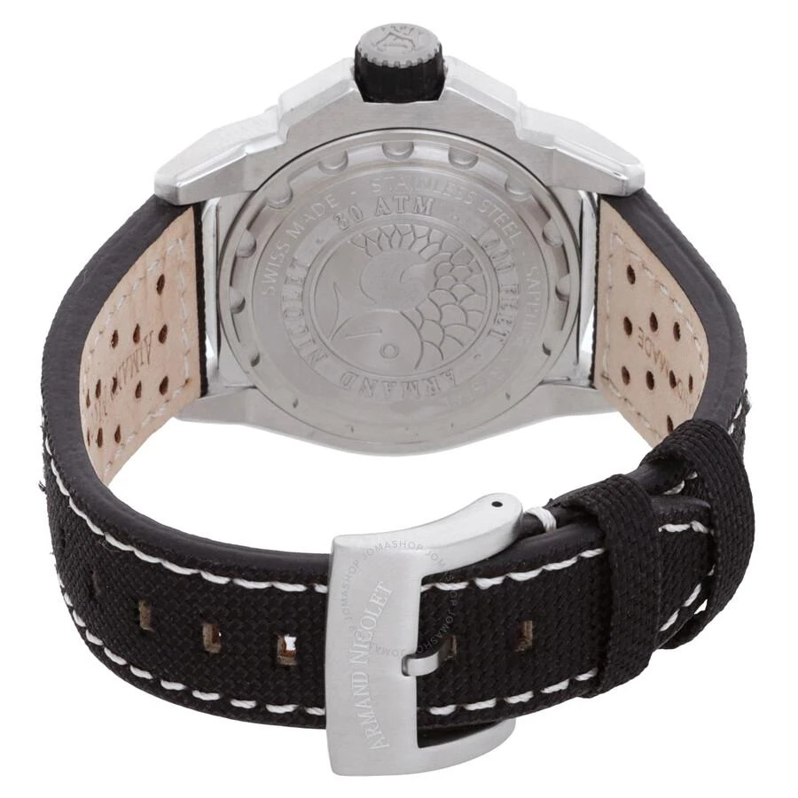 Armand Nicolet JSH GMT Automatic Men's Watch A487RGN-KO-P0640NC8 3