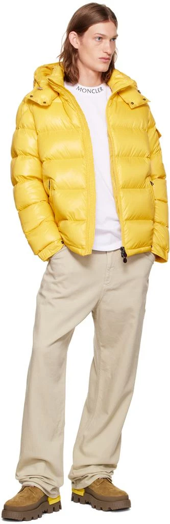 Moncler Yellow Maya Down Jacket 4