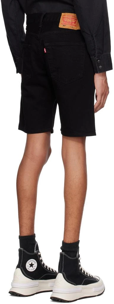 Levi's Black 501 Shorts 3