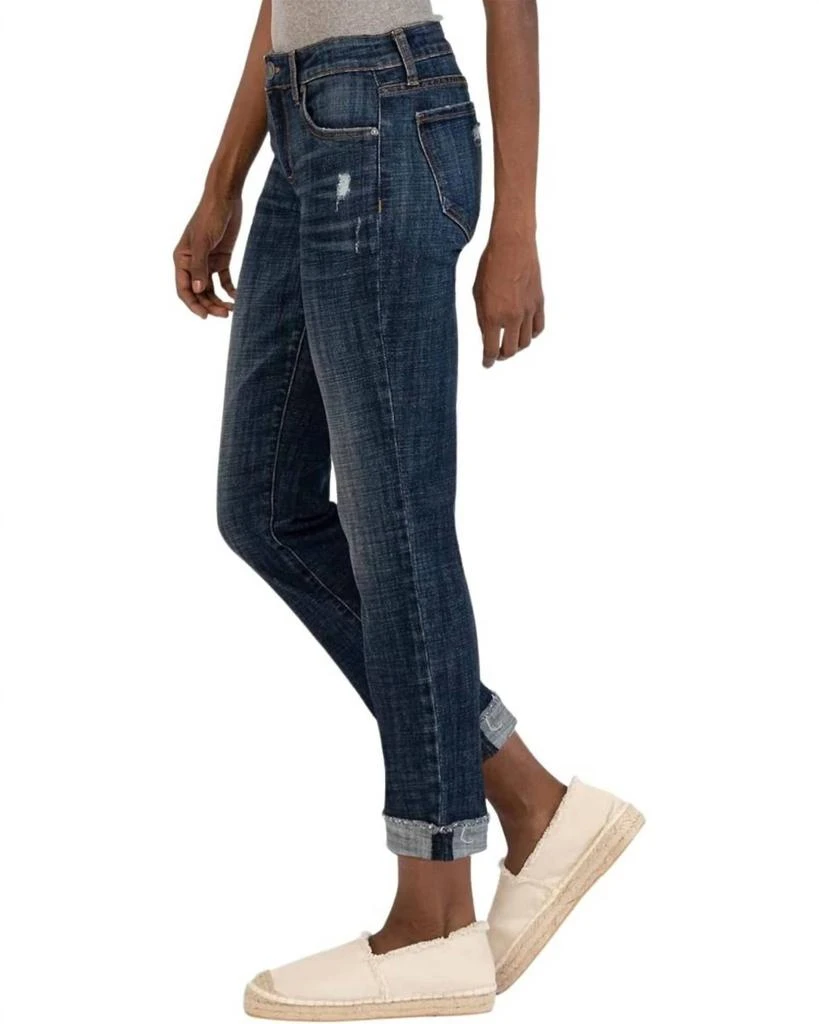KUT from the Kloth AMY CROP STRAIGHT LEG JEANS 2