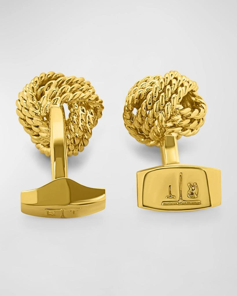 Tateossian Men's Braided Knot Cufflinks 3
