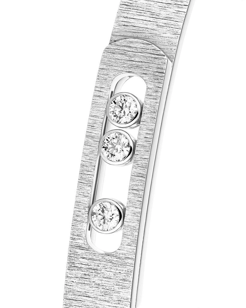 Messika 18K White Gold Move Noa Diamond Bangle Bracelet 3
