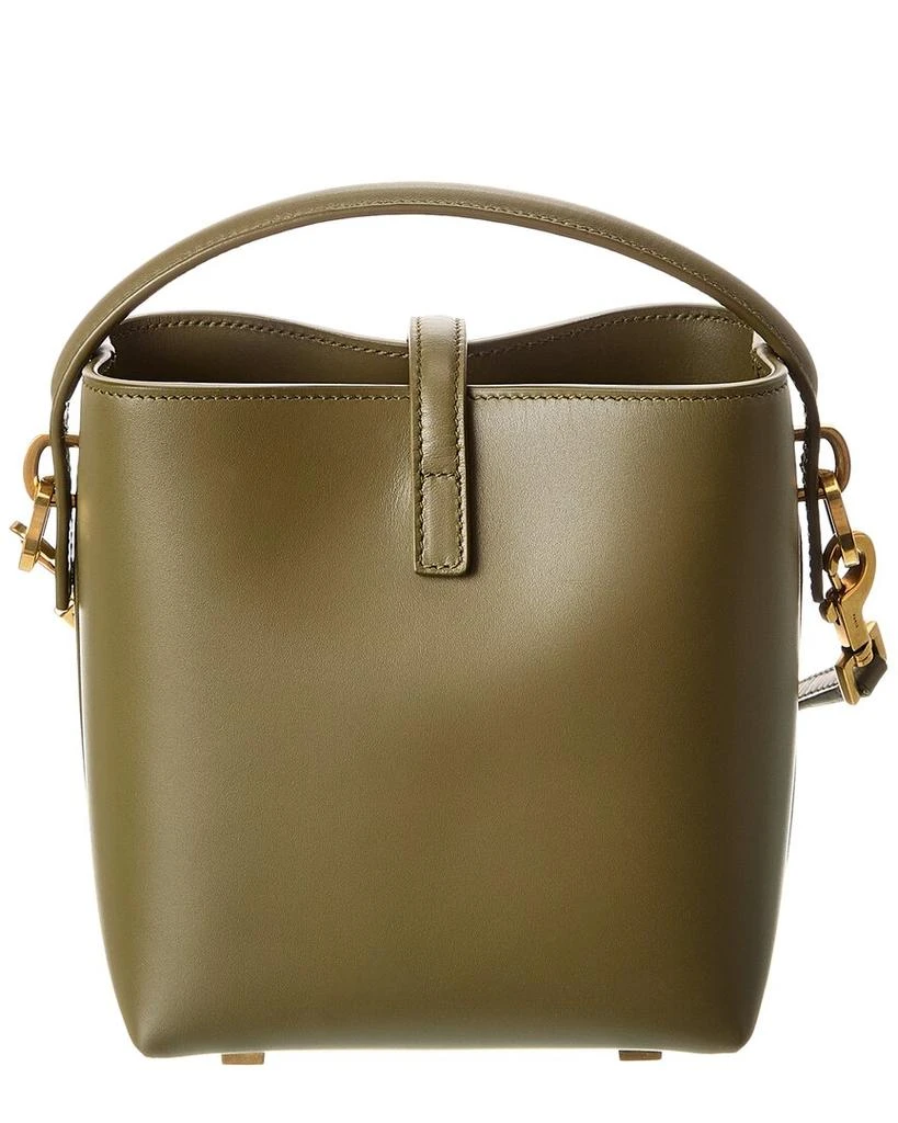 Yves Saint Laurent LE 37 Mini Leather Bucket Bag 2