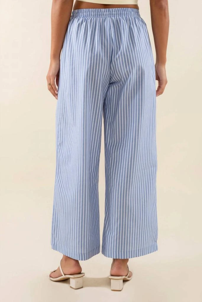 nlt Nlt - Wrenley Striped Wide Leg Pants 4
