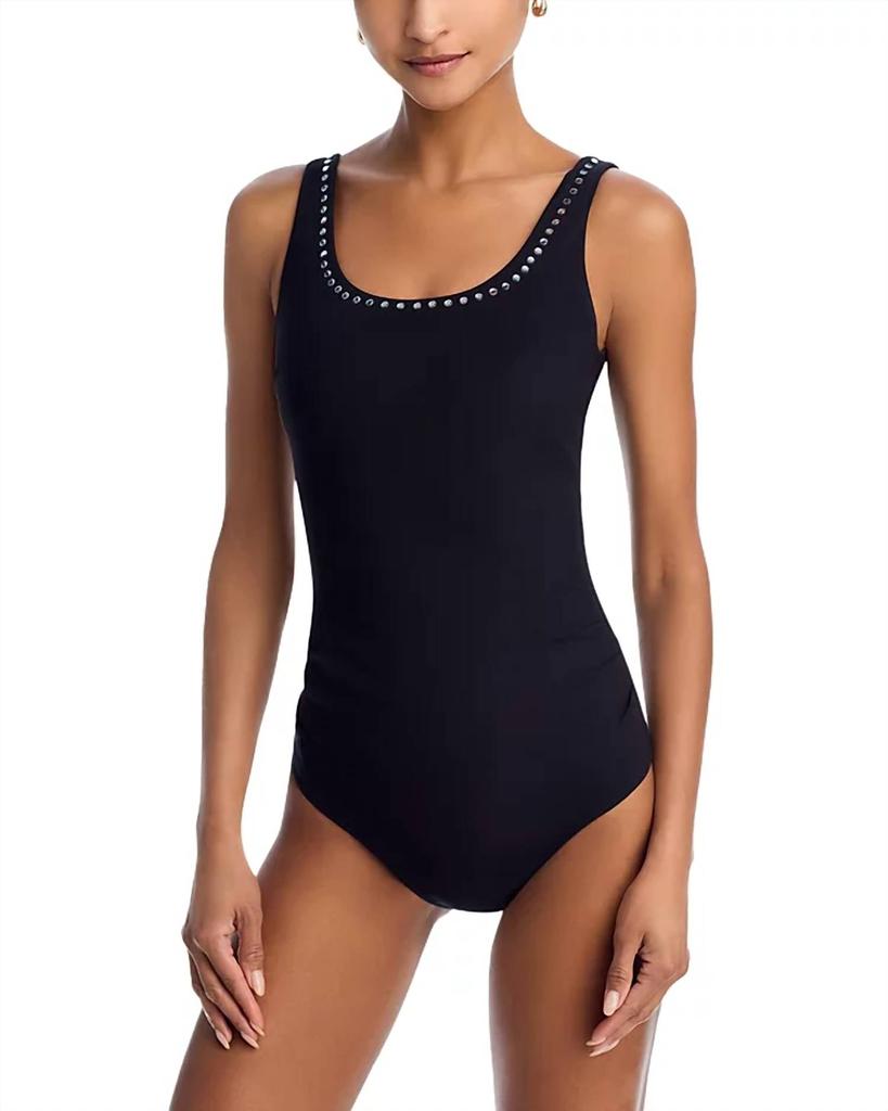 Chiara Boni La Petitie Robe Kijuro One-Piece Swimsuit In Black