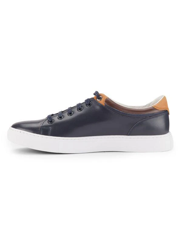 Robert Graham Tahiti Leather Low Top Sneakers 4