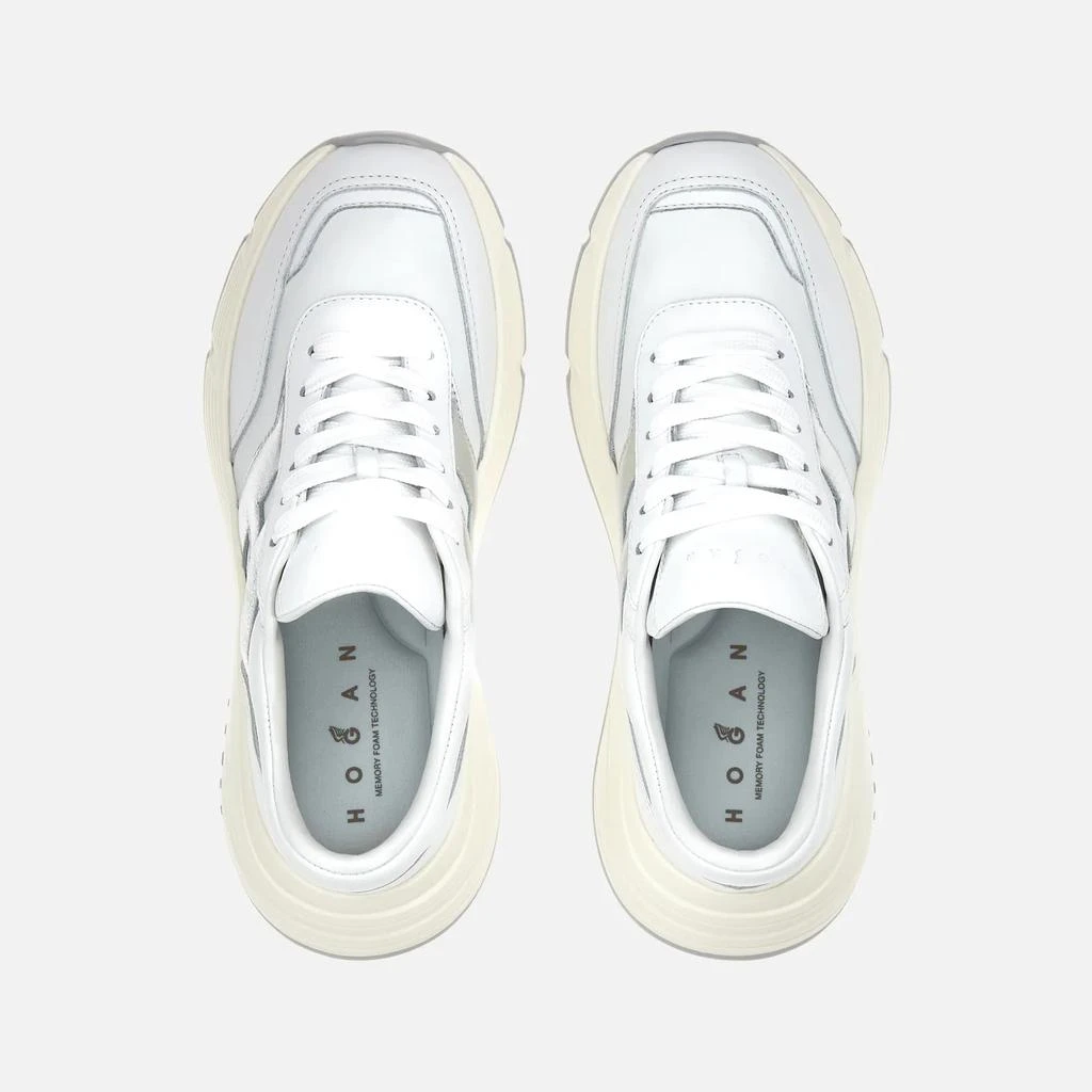 hogan Lace-Up Sneakers With Metallic Accents 5