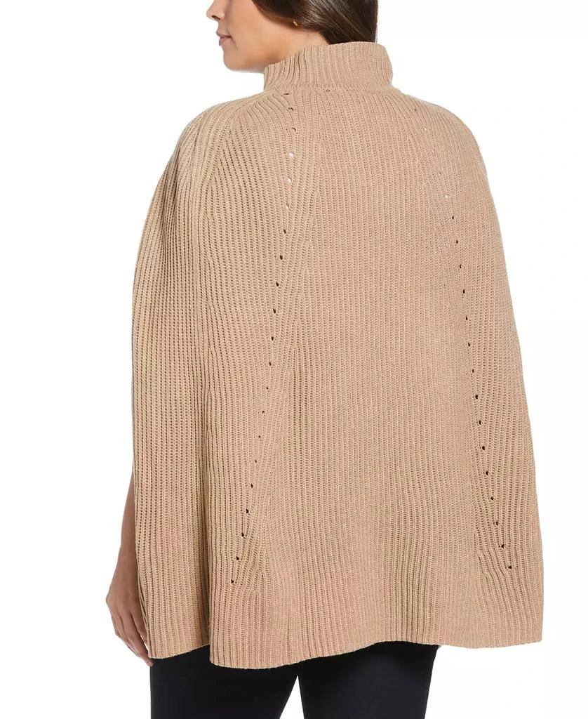 Rafaella Plus Size Poncho Sweater 2