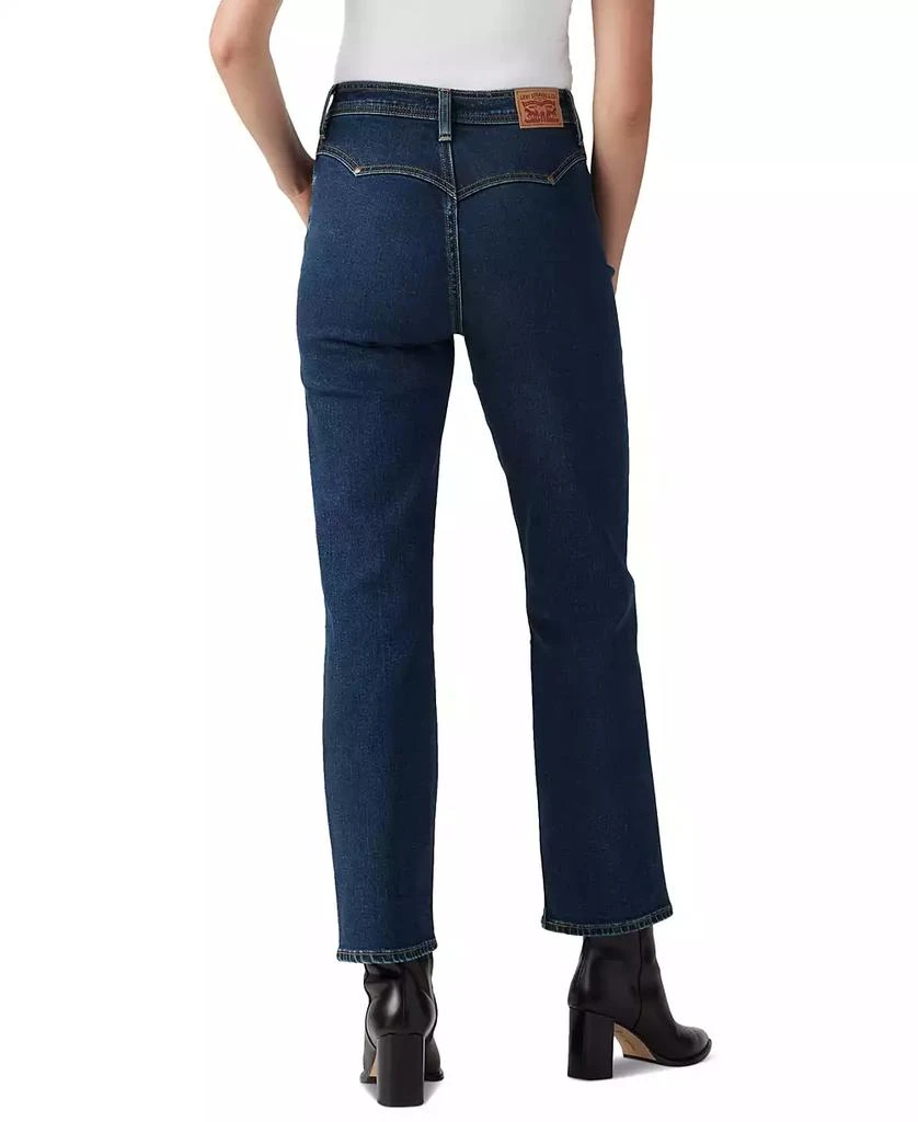 Levi's Women's Ribcage High Rise Straight Ankle Jeans 2