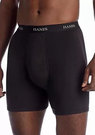 Hanes Ultimates 5 Pack Classic Tag Free Boxer Briefs 1
