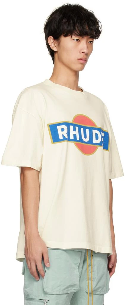Rhude White Vintage Racer T-Shirt 2