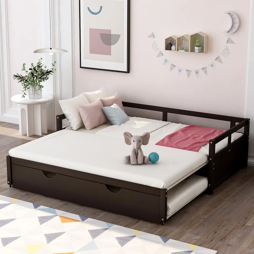 Streamdale Furniture Streamdale Extending Daybed With Trundle