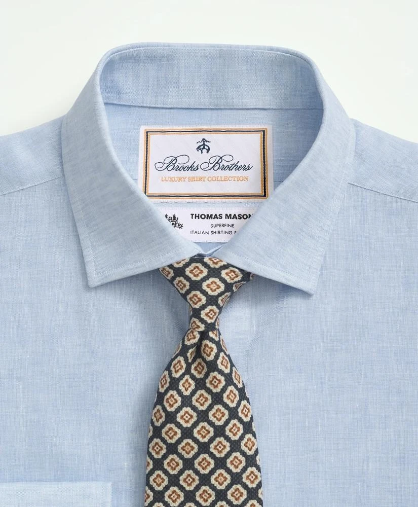 Brooks Brothers Brooks Brothers X Thomas Mason® Linen Poplin English Spread Collar 4