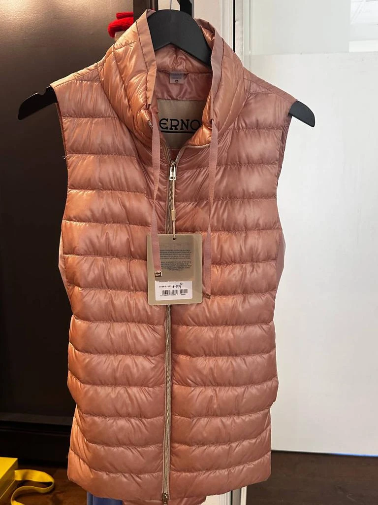 Herno Herno - Women's Mixed Media Vest In Nylon And Techno Taffita 3