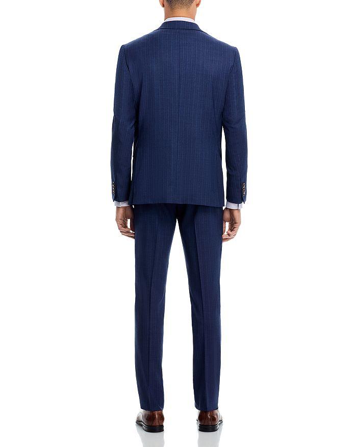 Jack Victor Loro Piana Wool Fabric Tonal Stripe Regular Fit Suit