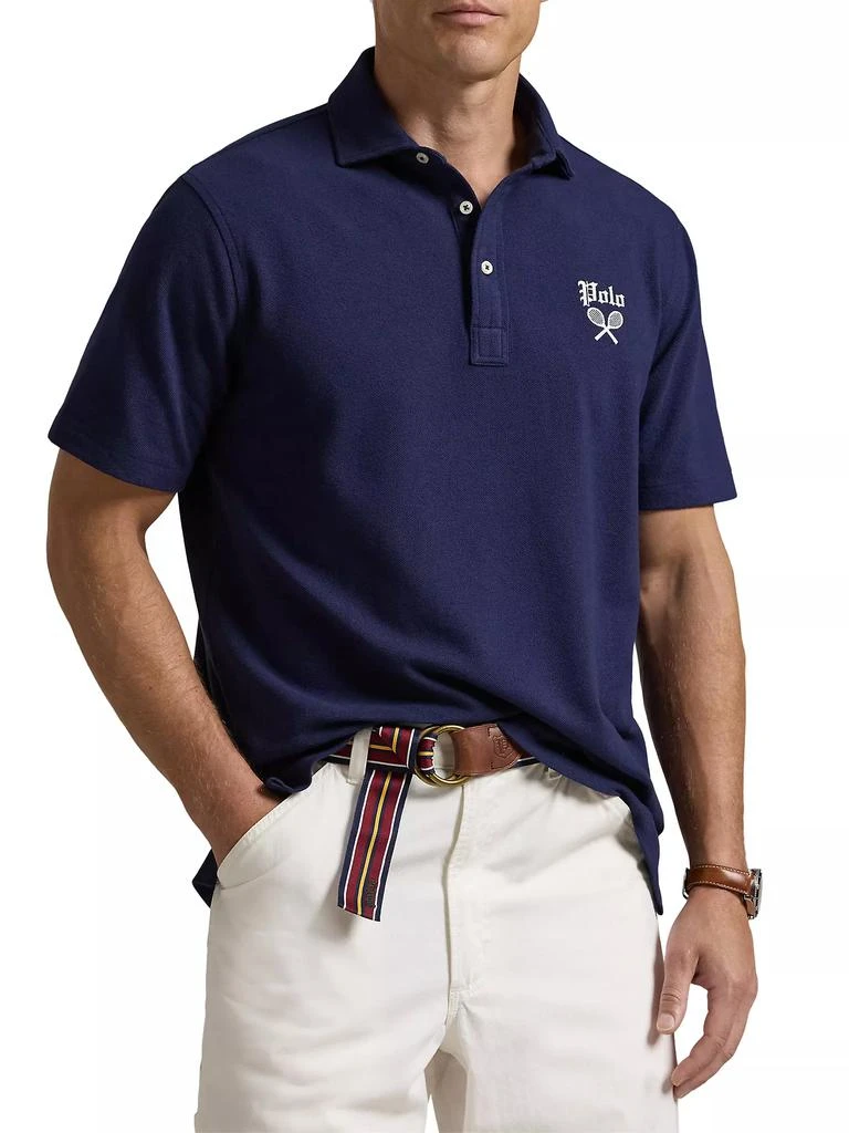Ralph Lauren Tennis Logo Cotton Polo Shirt 3