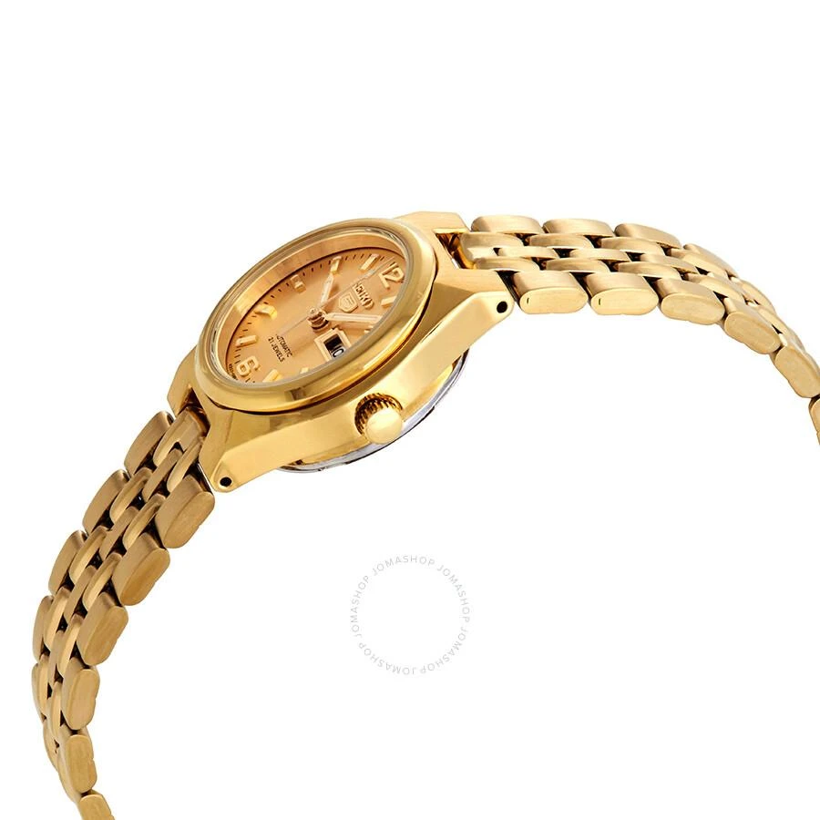 Seiko Series 5 Automatic Gold Dial Ladies Watch SYMK36 2