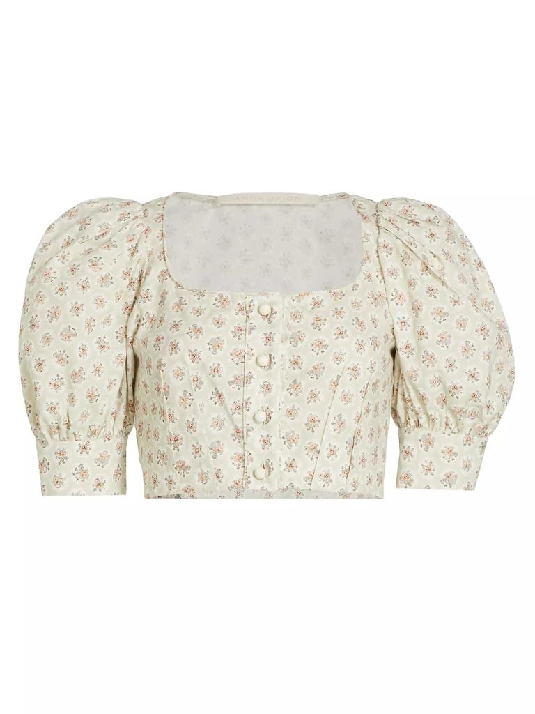 Anna Mason Rosi Floral Crop Top 1