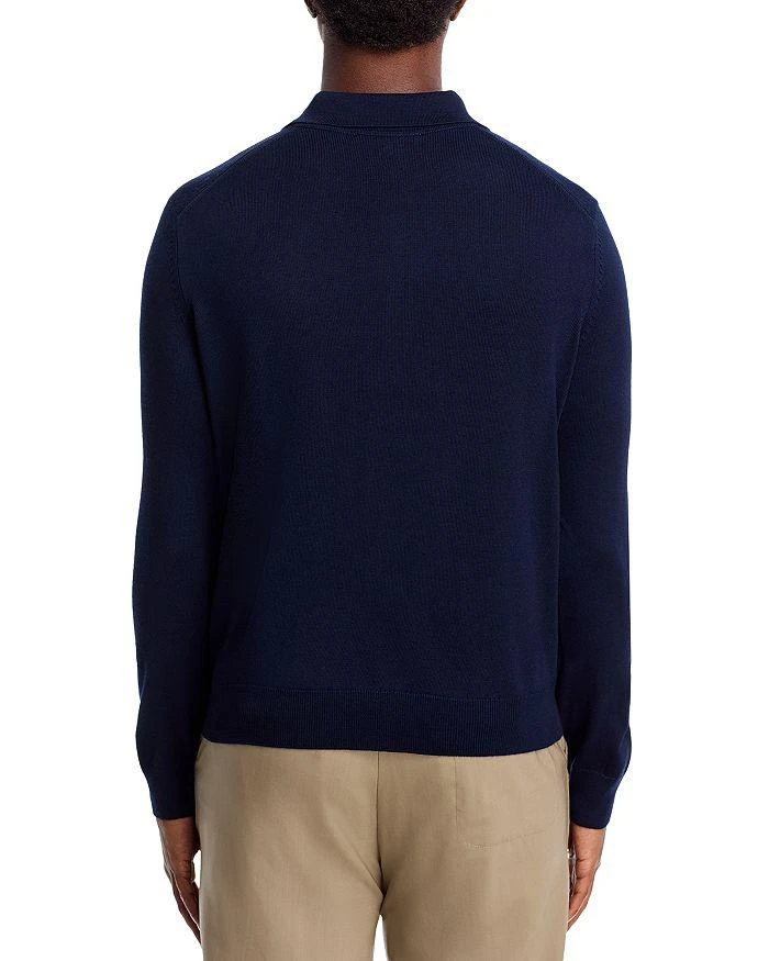 Maison Kitsuné Wool Fox Head Patch Polo Sweater 4