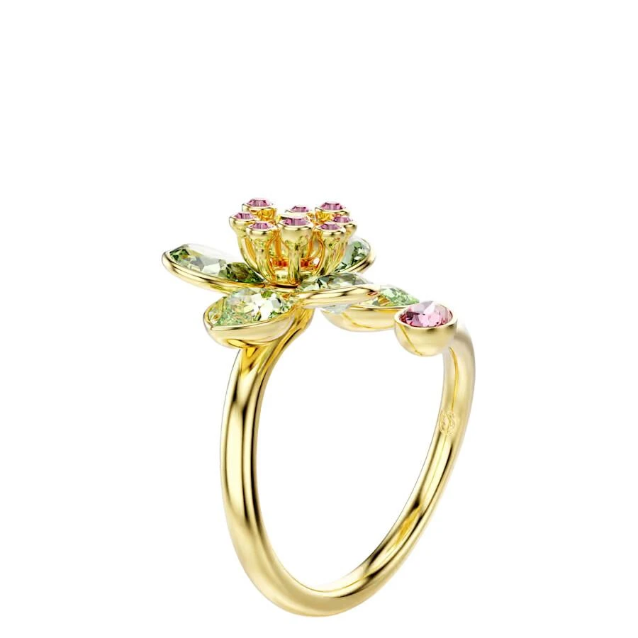 Swarovski Idyllia Flower Motif Crystal Ring 2