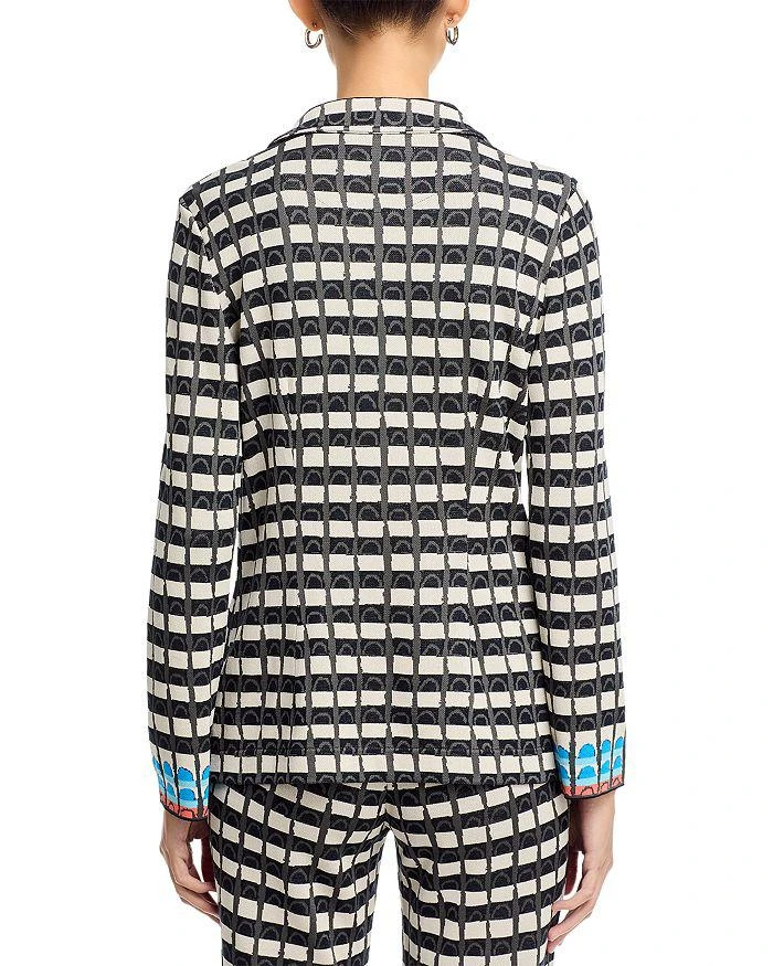 Aldo Martins Plaid Knit Blazer 3