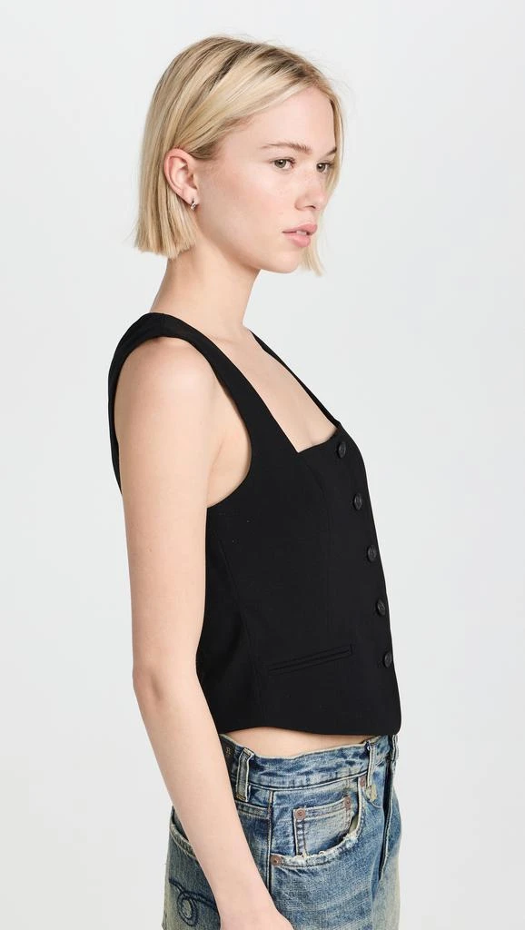 Rag & Bone Mariana Italian Crepe Vest 3