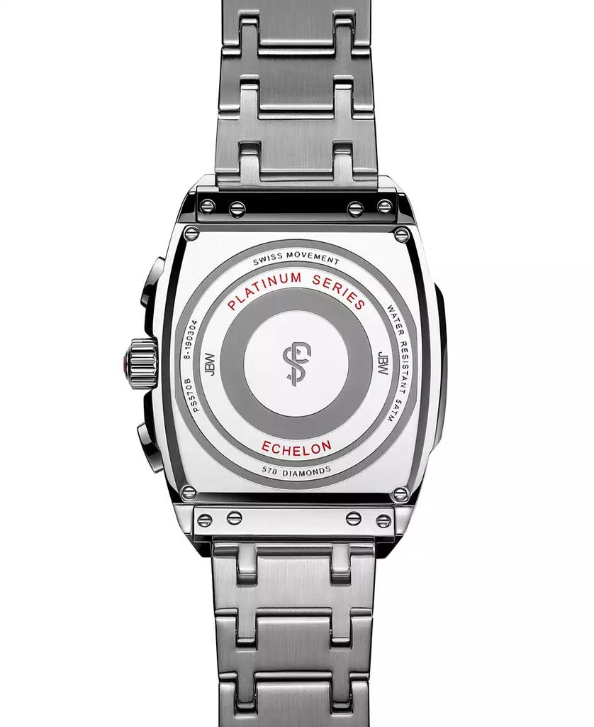 Jbw Men's Echelon Platinum Series Diamond (3 ct. t.w.) Stainless Steel Watch, 41Mm 5