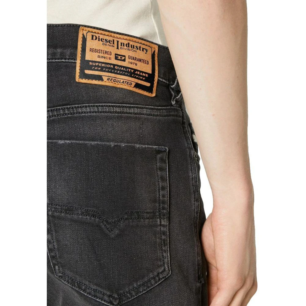 Diesel Black Cotton Jeans & Pant 3