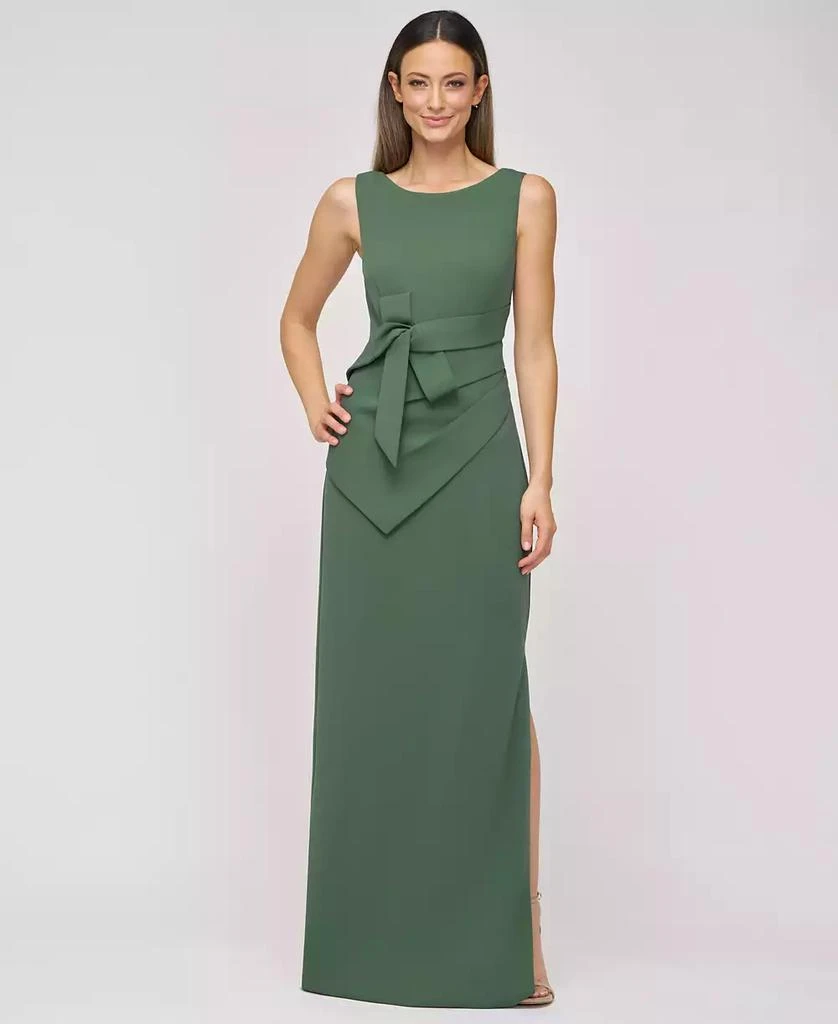 JS Collections Women's Tianna Sleeveless Folded-Waist Gown 3