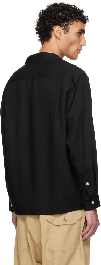 Wacko Maria Black 50's Open Collar Shirt 3