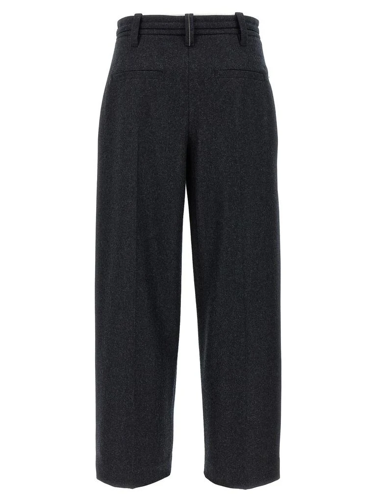Brunello Cucinelli Brunello Cucinelli Straight-Leg Cropped Pants 2