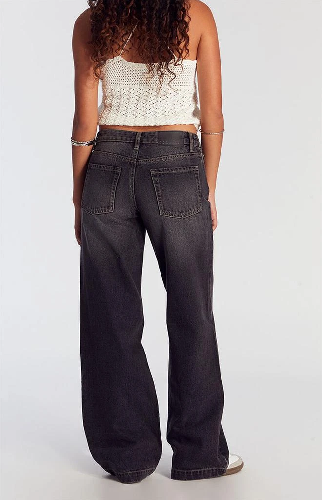 PacSun Casey Low Rise Baggy Jeans Black Tinted 4