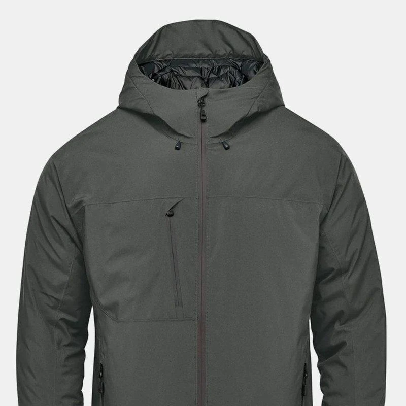 Stormtech Mens Nostromo Thermal Soft Shell Jacket Graphite Grey/Black 1