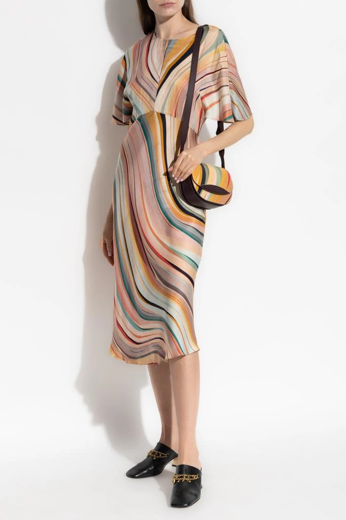 PS Paul Smith Women's 'Swirl' Fluted Sleeve Dress - Size 40