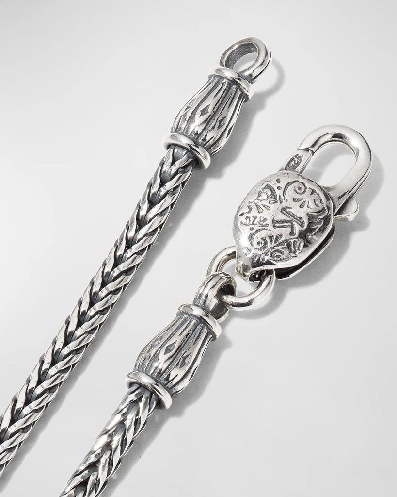 Konstantino Men
s Woven Sterling Silver Necklace 4