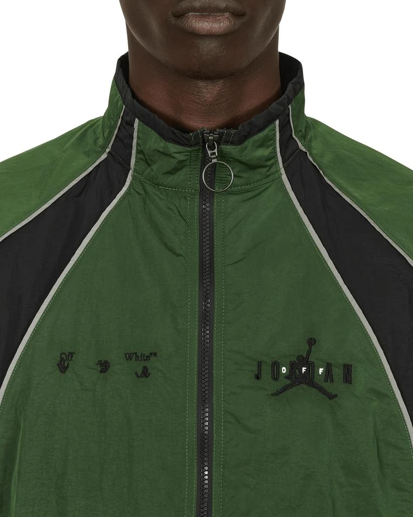 Jordan Off-White Track Jacket Green 5