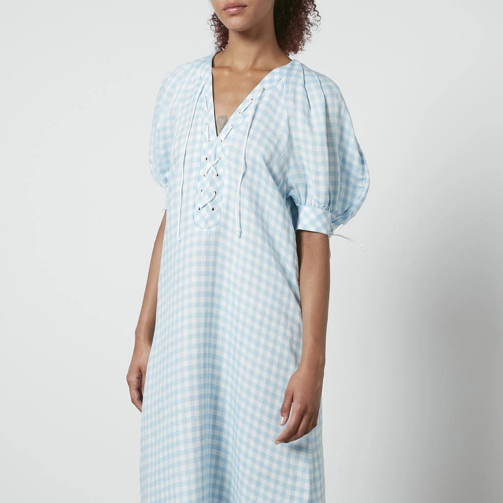 Sleeper Sleeper Garden Linen Midi Dress 3