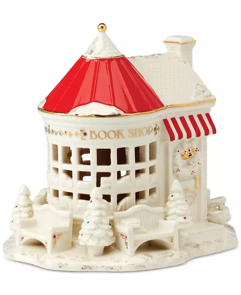 Lenox NEW FOR 2024! Mistletoe Park Village Book Store Lit Figurine, Exclusively at Macy’s 1